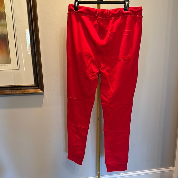 Akoo Bold Red Joggers with Zipper Accent pockets NWT 3XL - Picture 5 of 13